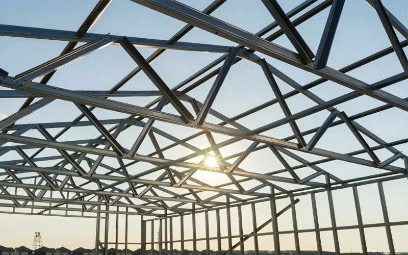 Облегченные стальные конструкции ЛСТК для промышленного и коммерческого строительства